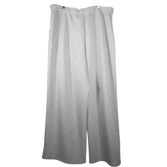 OGL Pants - New OGL High Waisted Pull On Pant Heather Gray FuzzLuxe Soft Plus 2x 1273-X